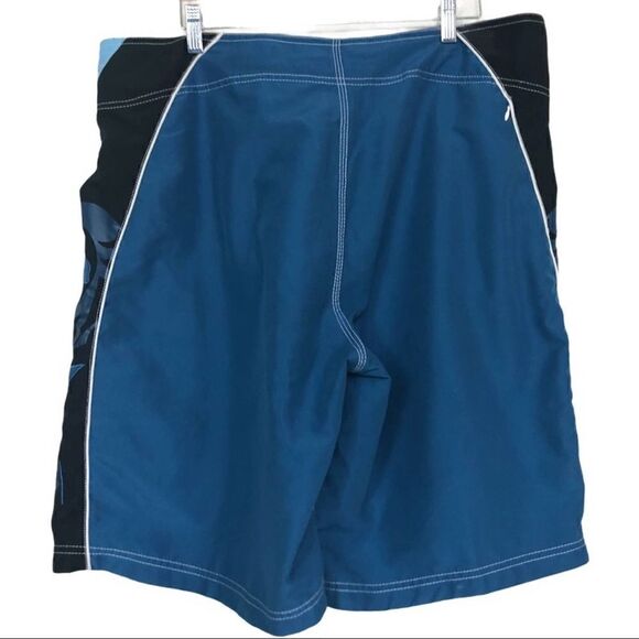 Speedo Blue Swim Trunks - Picture 2 of 8